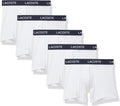 Lacoste Men's Cotton Stretch Essentials Boxer Briefs 5-Pack THIS