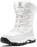 Kids Winter Snow Boots Waterproof Mid-Calf - Faux Fur Lined Warm