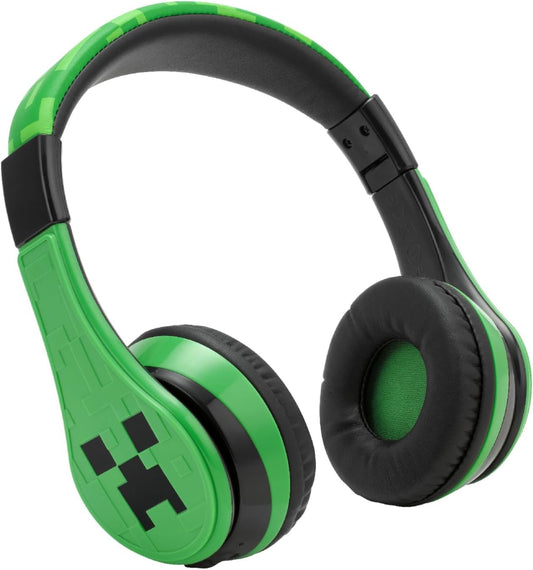 eKids Minecraft Bluetooth Headphones: Volume Reduced for Kids