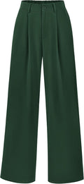 PRETTYGARDEN Wide Leg Pants for Women - High Waisted Work Trousers 20