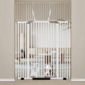 68in Extra Tall Cat Gate Fits 30.5-47.5in Openings - Pressure Mount