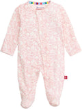 Easy Dressing Girls Modal Footie Pajamas from Magnetic Me