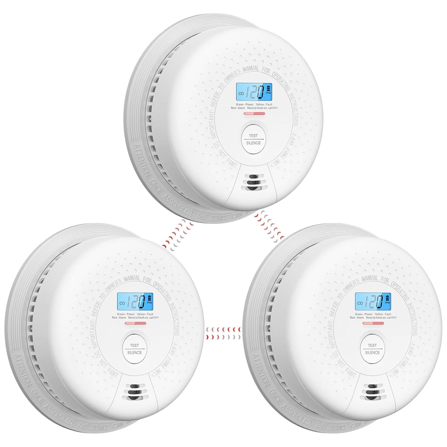 X-Sense Smoke and Carbon Monoxide Detector Combo for Safety