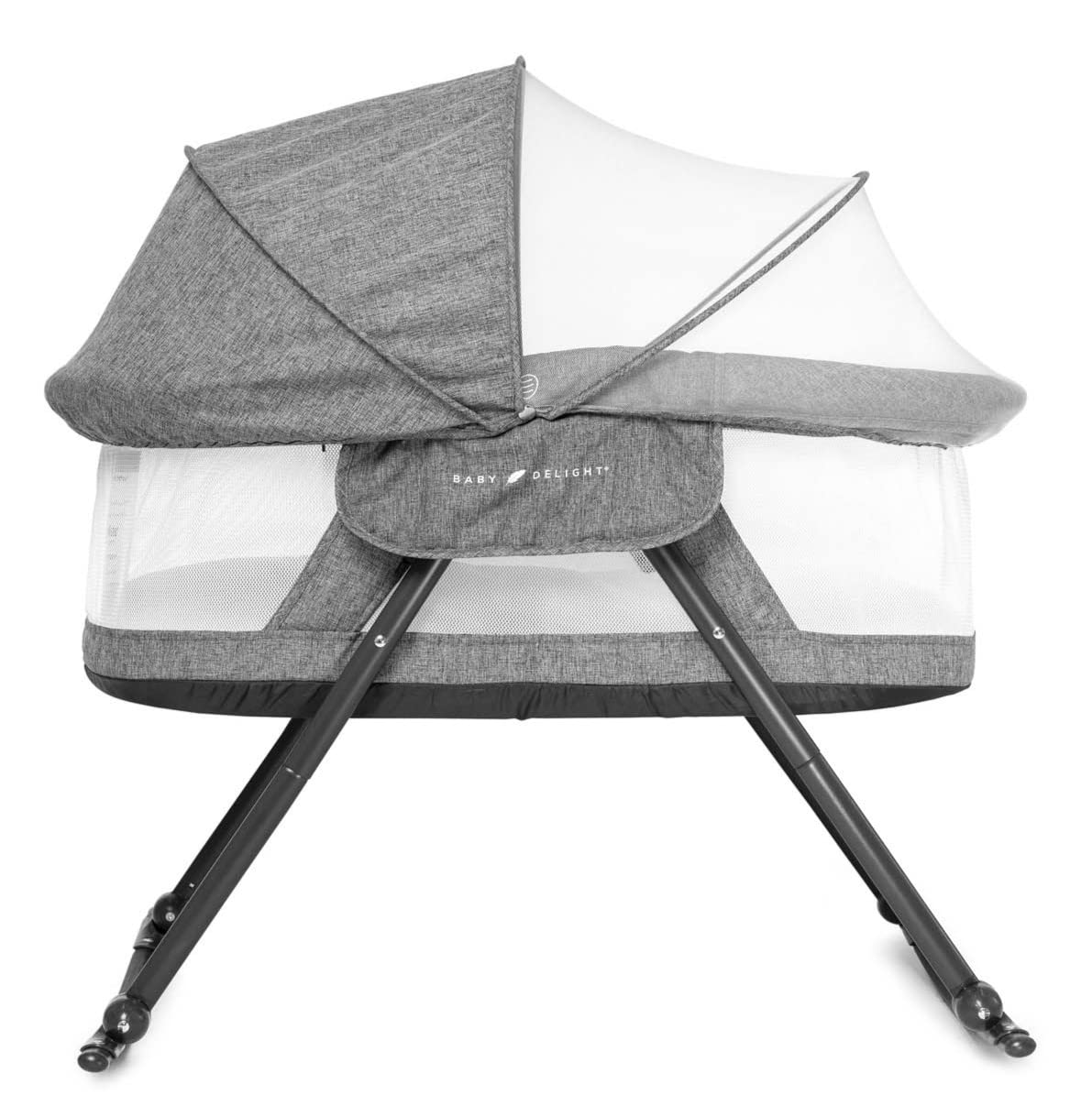 Baby Delight Slumber Deluxe Rocking Bassinet for Modern Parents