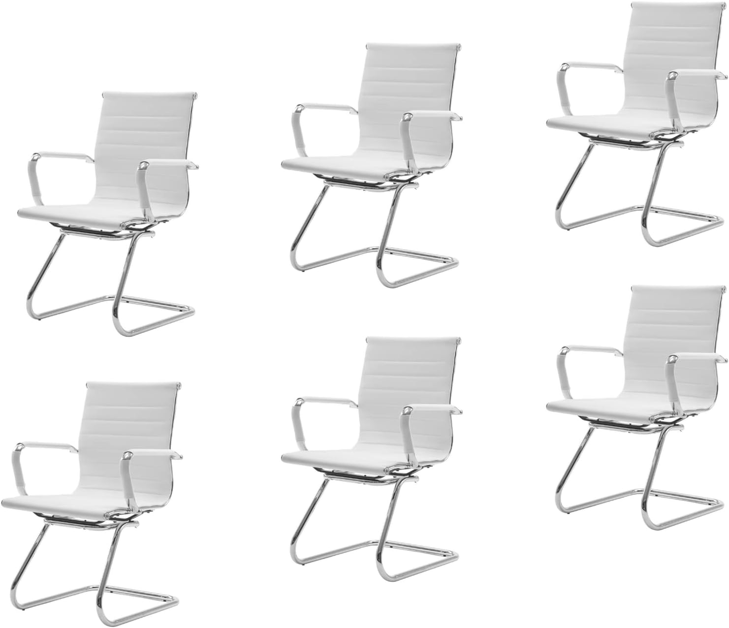 CIMOTA Waiting Room Chairs Set of 6 for Modern Office Spaces