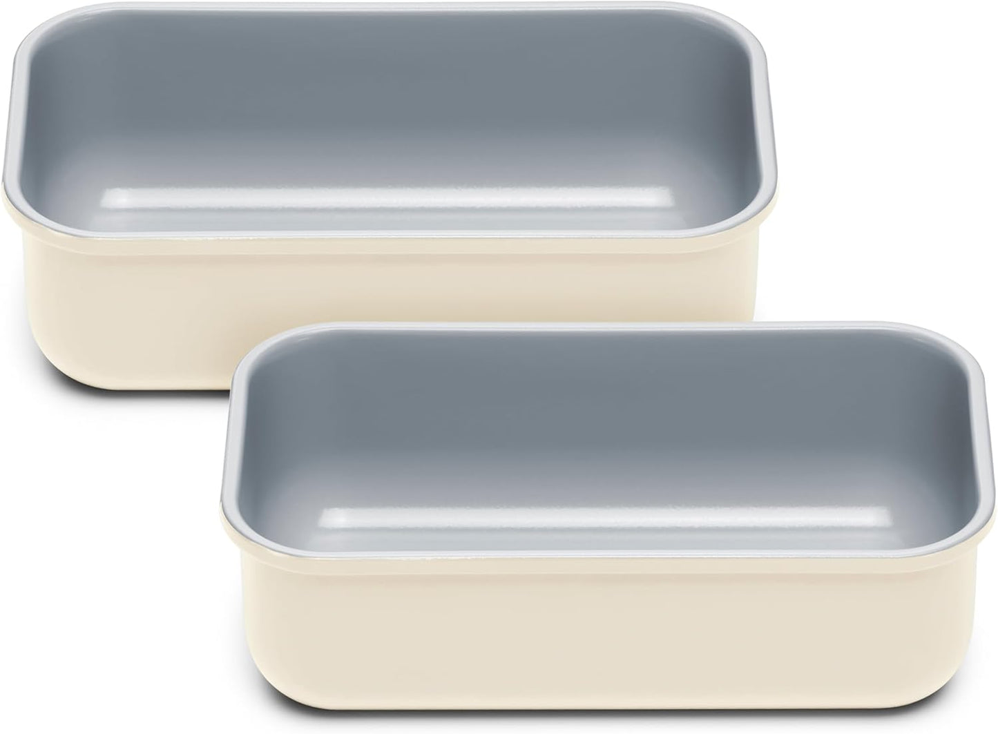 Caraway Non-Stick Ceramic Loaf Pan Duo for Perfect Baking