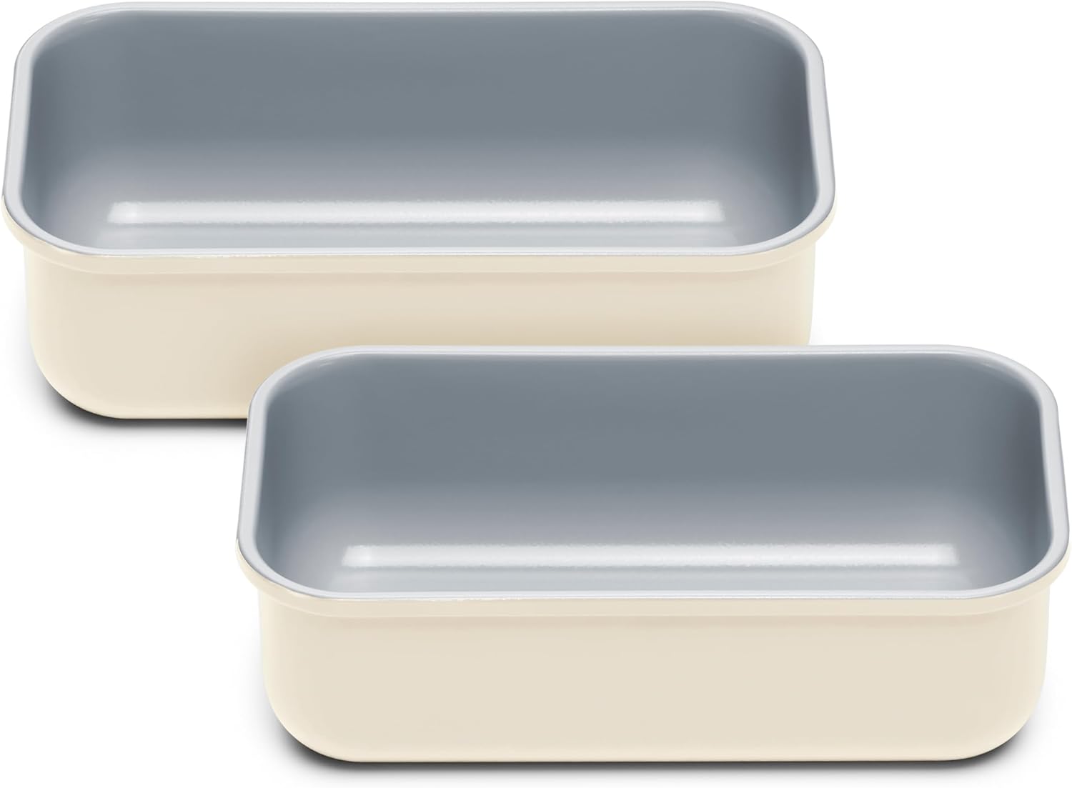 Caraway Non-Stick Ceramic Loaf Pan Duo for Perfect Baking