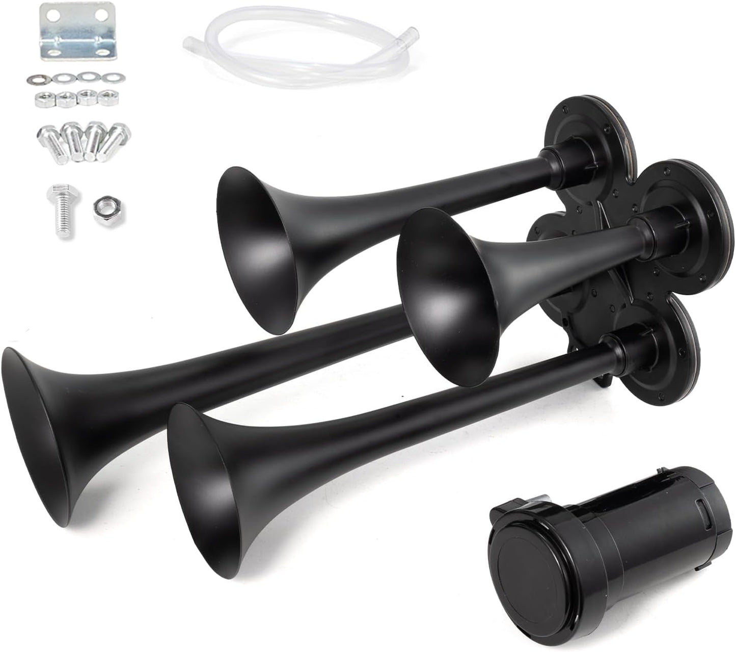 150dB Train Horns for Trucks - Super Loud 4 Trumpet Air Horn