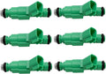 TRQ Fuel Injector Set Compatible with 2001-2007 Chrysler Town Country