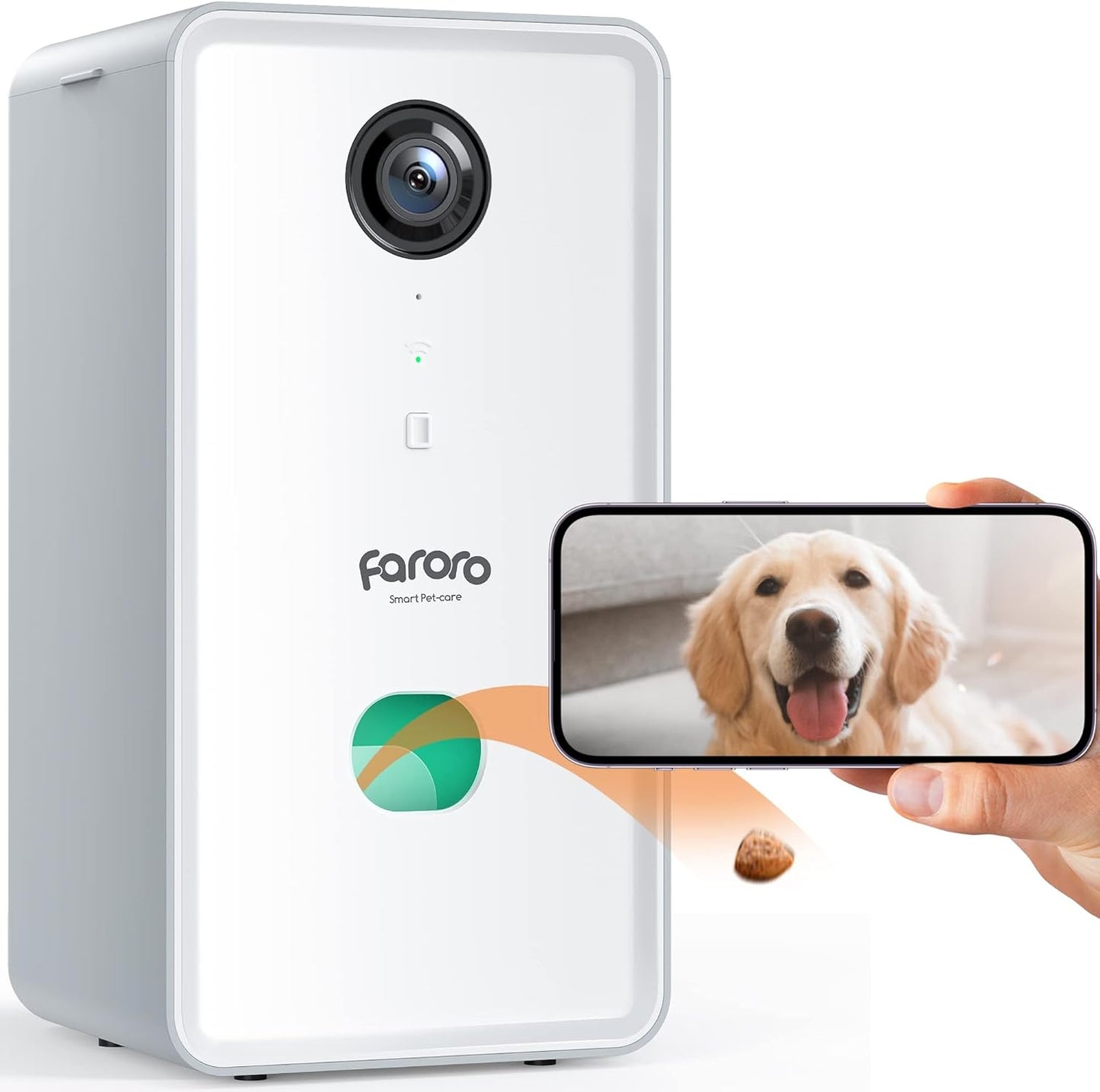 Faroro Smart Pet Cam: 1080P HD Night Vision