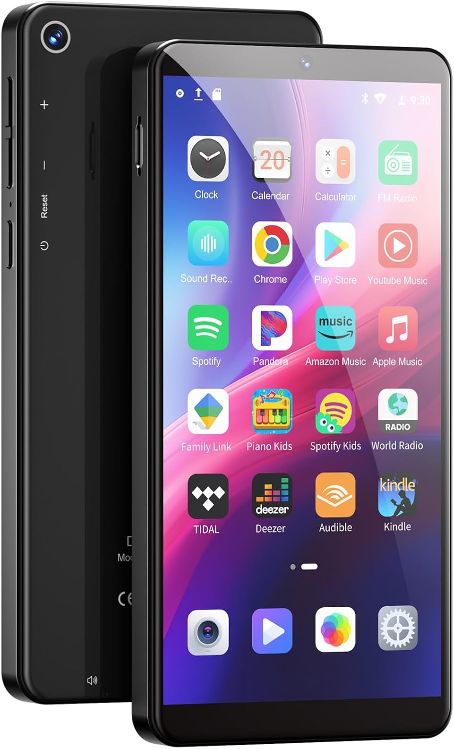 Oilsky 144GB MP3 Player: Android 13.0, Bluetooth 5.0, WiFi, 13PM Camera