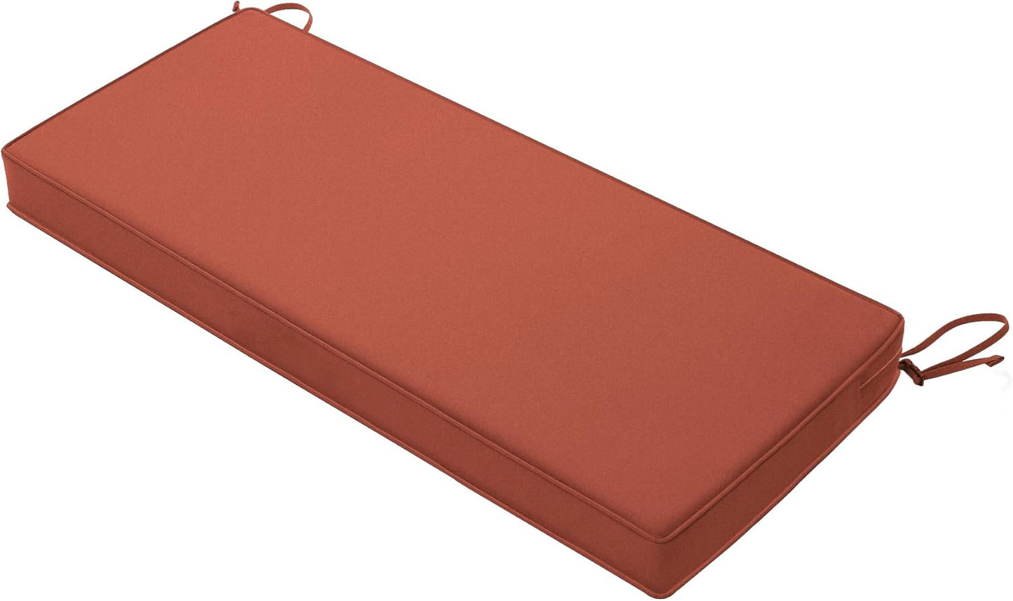 Favoyard Outdoor Bench Cushion 48 x 18 Inch Waterproof Comfort