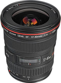 Canon EF 17-40mm F/4 L USM Lens (Renewed) - Wide-Angle Workhorse
