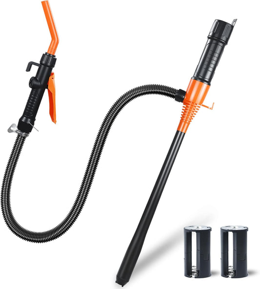 Jecatiy Portable Battery Pump - Efficient Fuel Transfer