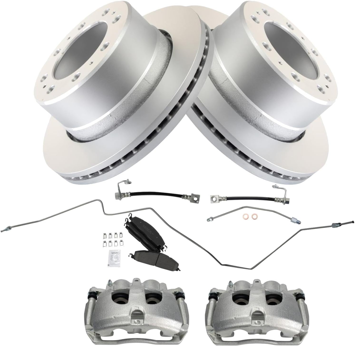 Premium G-Coated Ceramic Brake Pad & Rotor Kit for Dodge Ram