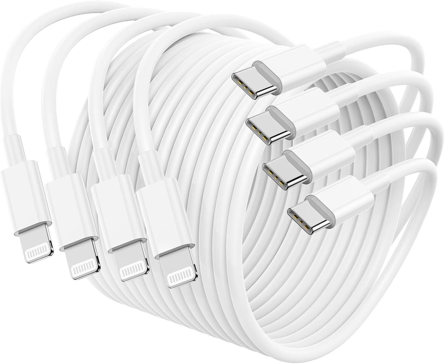 Essri 4Pack 6FT Fast Charging Cable for iPhone 14