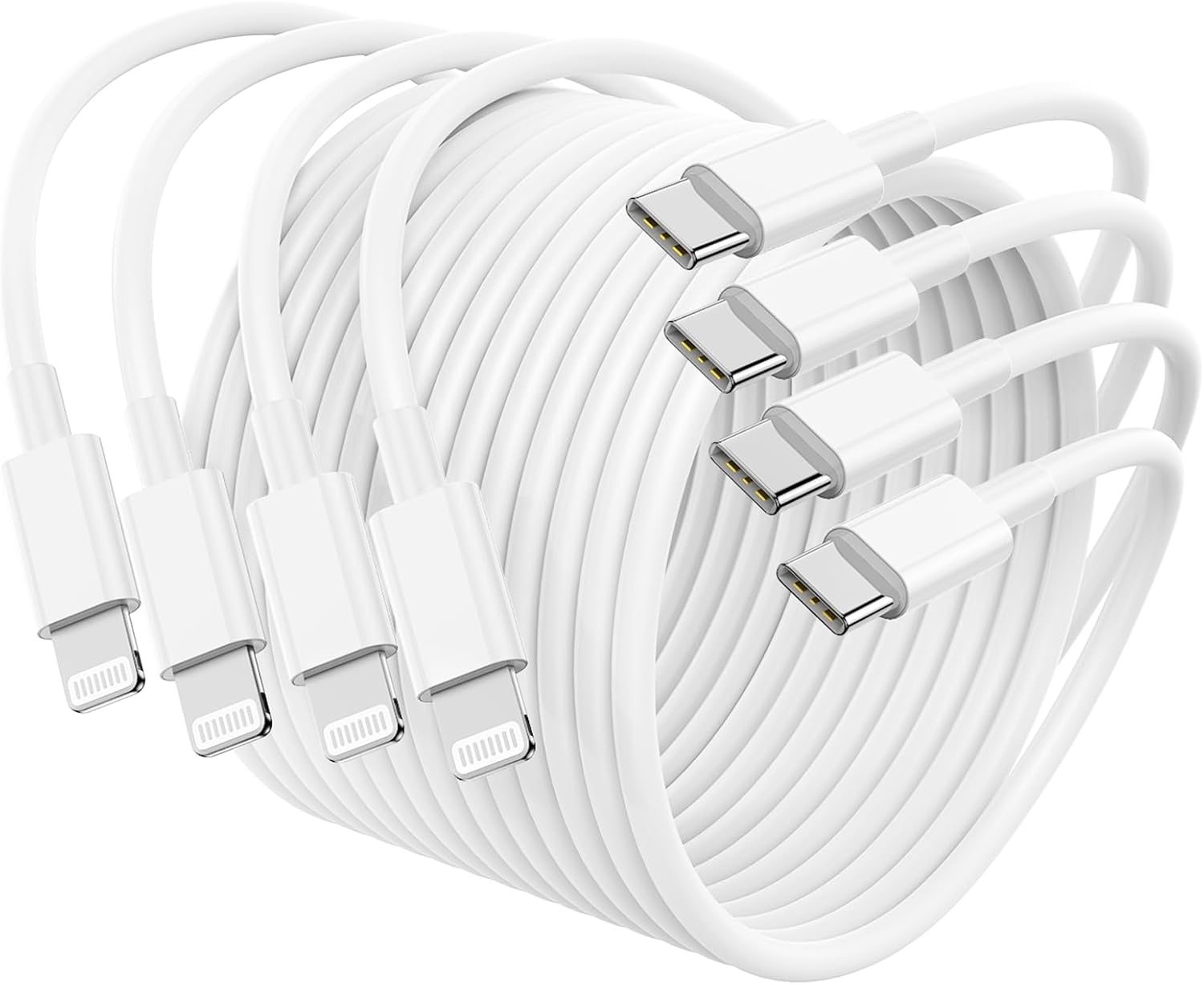 Essri 4Pack 6FT Fast Charging Cable for iPhone 14