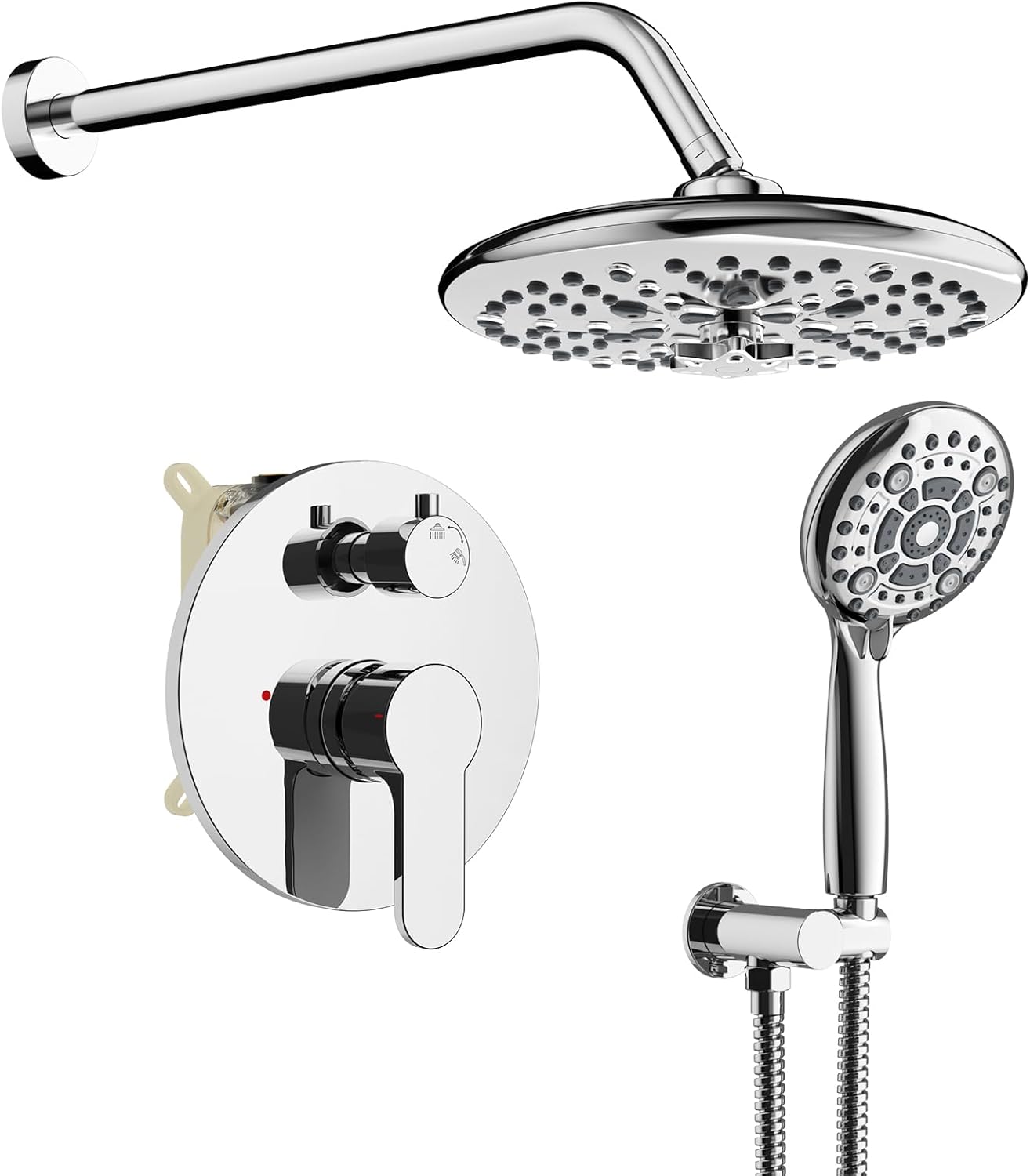 10 Inch Multifunctional High Pressure Shower Head System Review