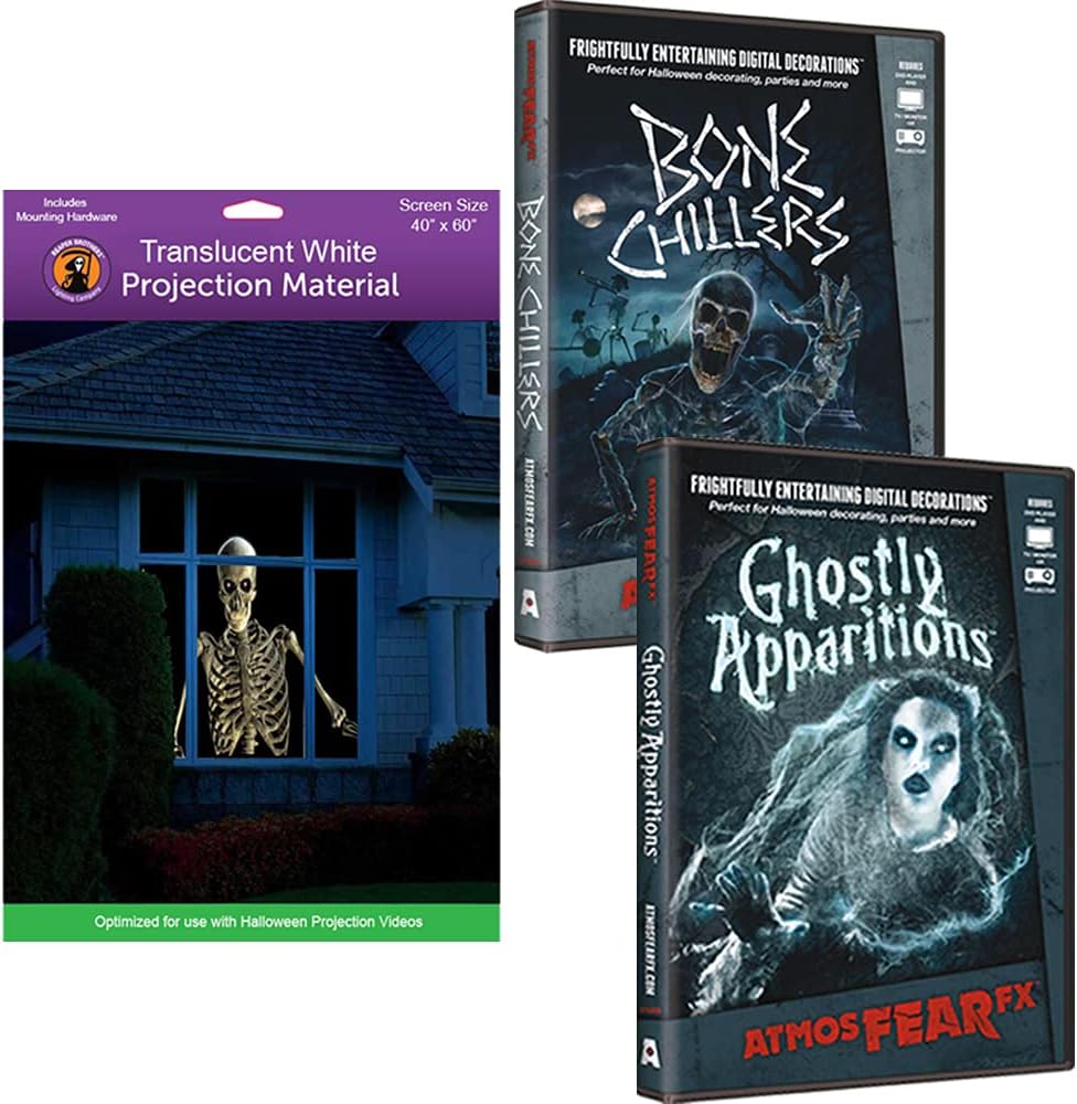 AtmosFear FX Ghostly Apparitions & Bone Chillers DVD Set