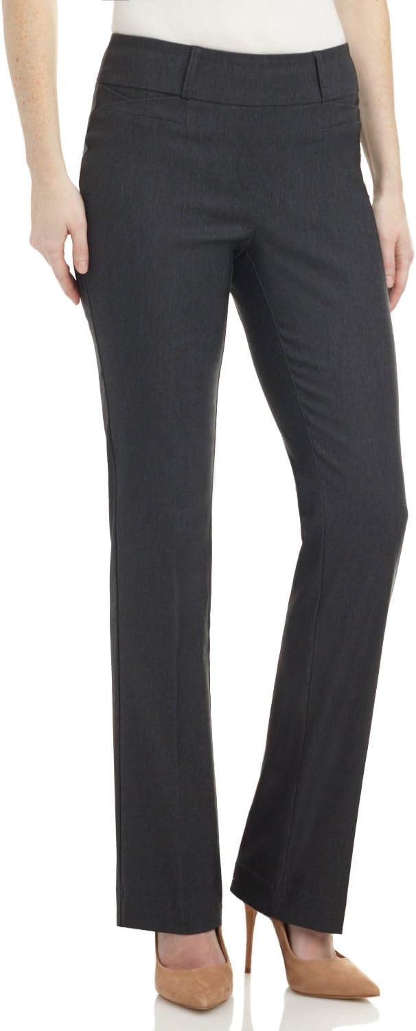 Rekucci Womens Comfort Fit Bootcut Stretch Pants for Office Wear