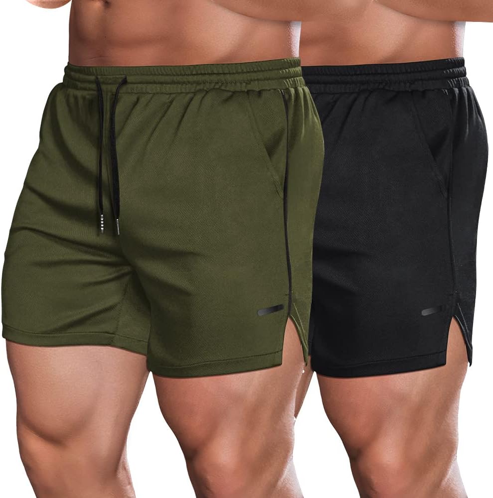 COOFANDY Men's 5 Inch Gym Workout Shorts for Active Lifestyle