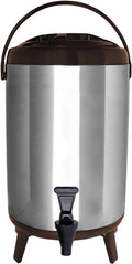 Stainless Steel Insulated Beverage Dispenser 12 Liter - Party Carafe