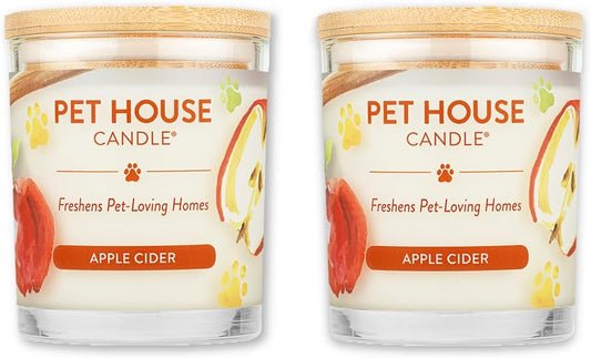 One Fur All Pet House Fall Candles for Odor-Free Homes