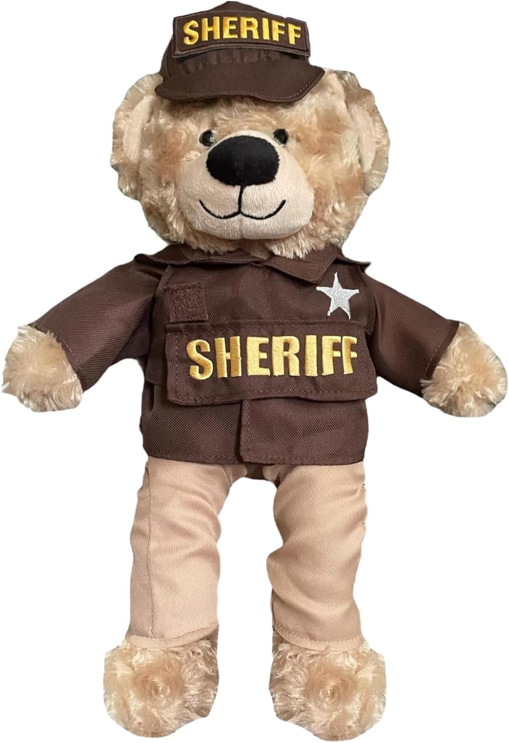 Sheriff Teddy Bear by ZZZ Bears - Comforting Gift for Kids