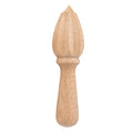 Wooden Citrus Reamer 6.5 in - Simple Manual Juicer for Home Use
