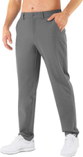 Mens Golf Pants for Men 30/32/34 in Inseam - Stretch Classic Fit