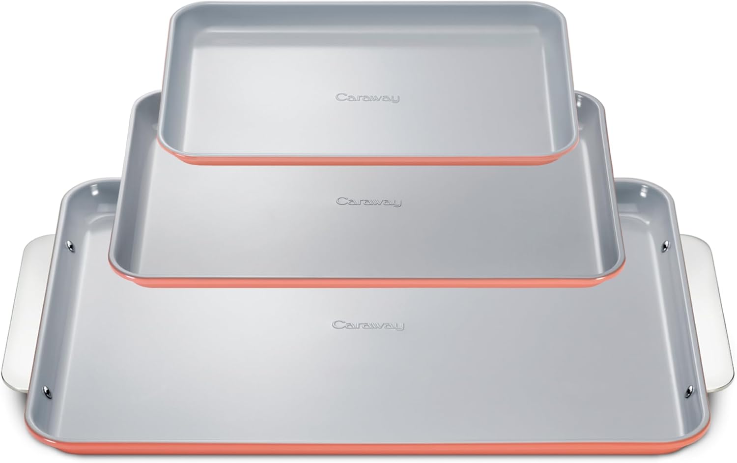 Caraway Non-Stick Ceramic Baking Sheet Trio for Healthy Baking