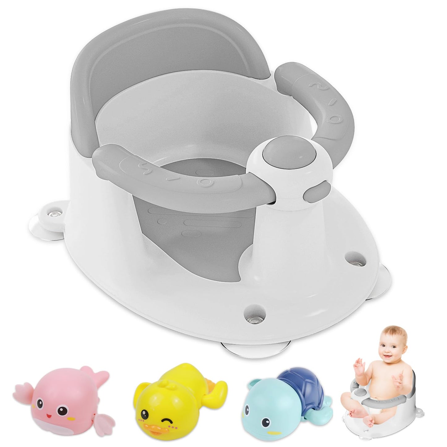 Non-Slip Baby Bath Seat Set - WETIFY