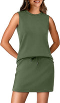 Two Piece Skirt Sets for Women Summer Vacation Outfits - Versatile up