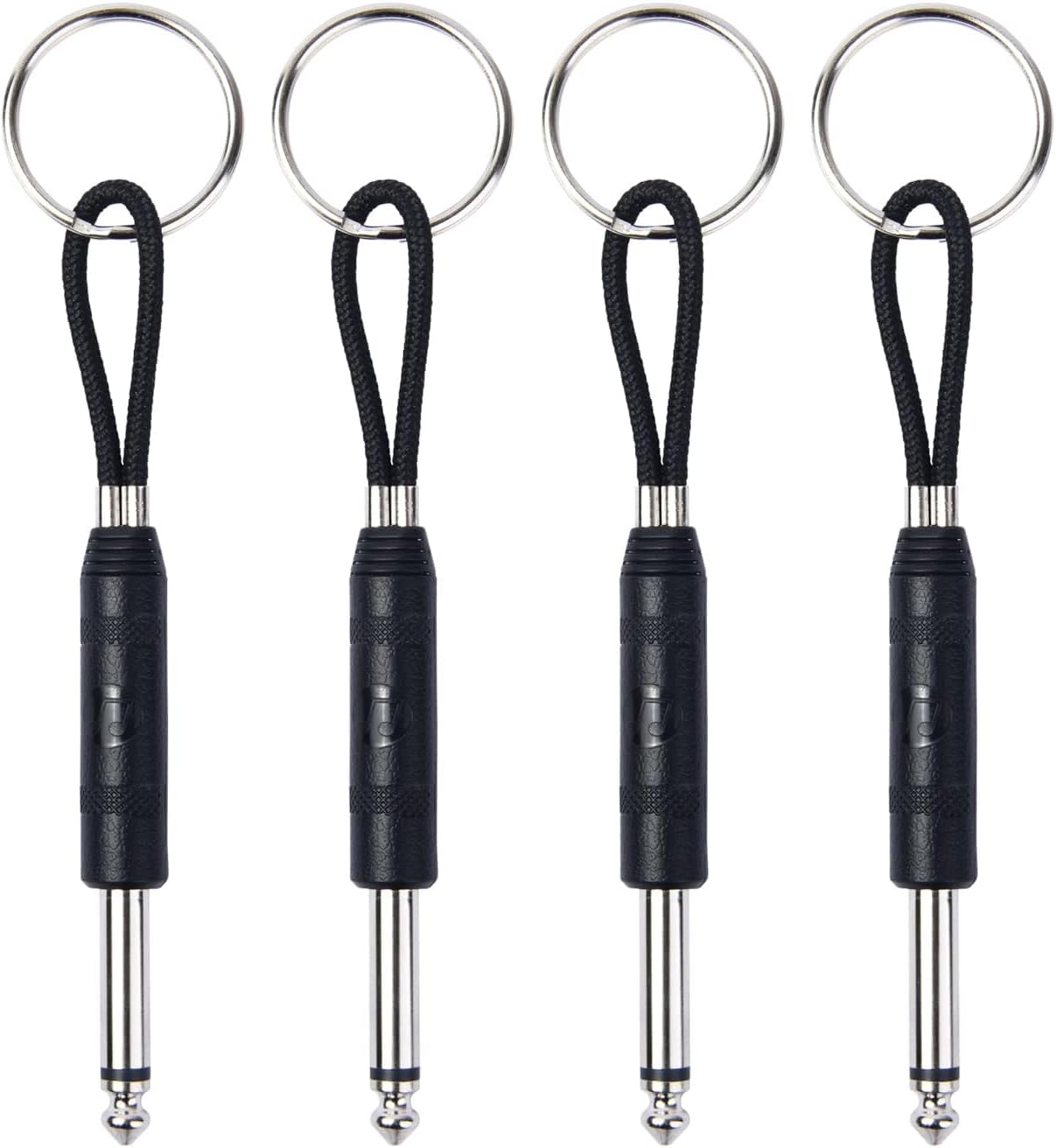 Portable Guitar Plug Keychain Set - Organize Amp Jacks!