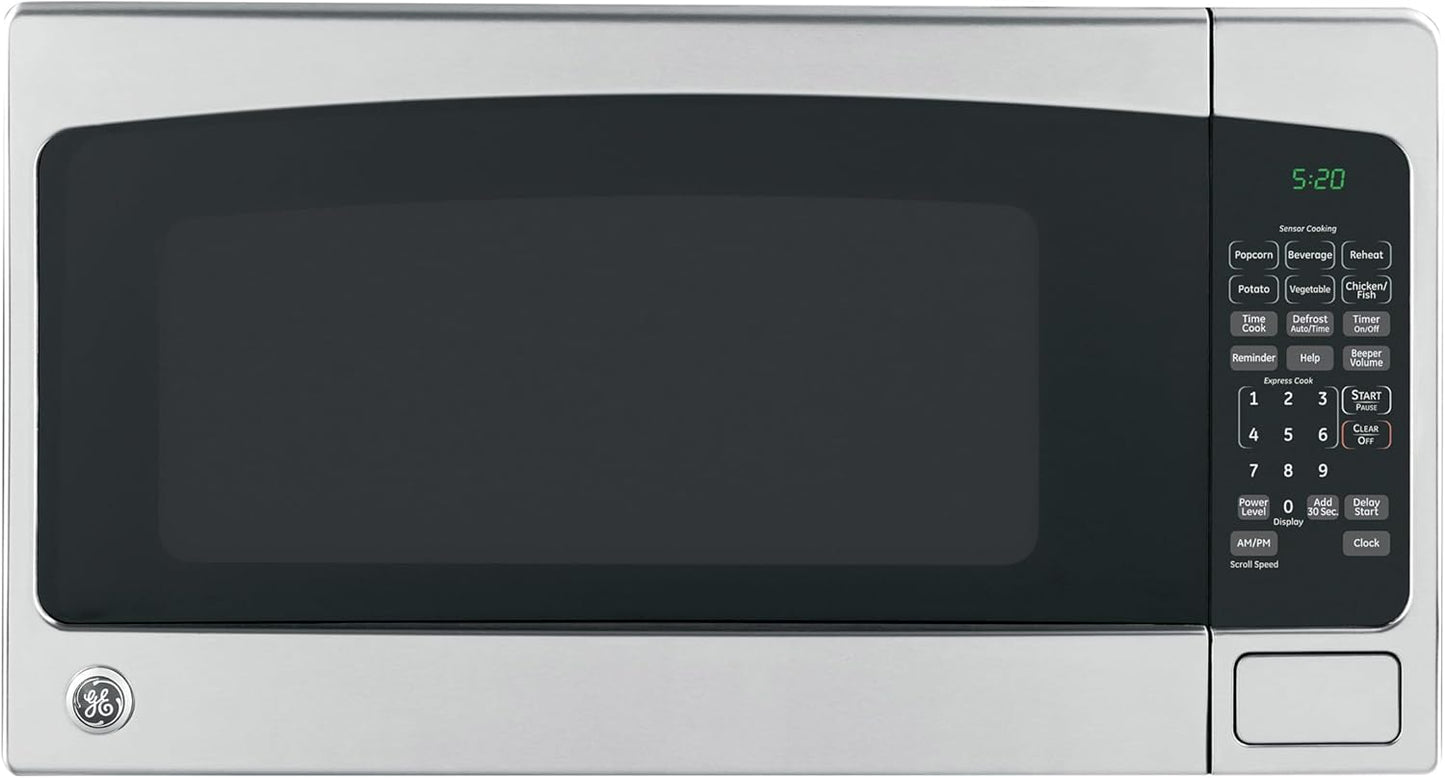 GE 2.0 cu. ft. Microwave Oven: 8 Cooking Settings