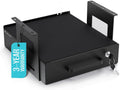 Under Desk Drawer Slide-Out Lockable Metal Storage Drawer - Cable
