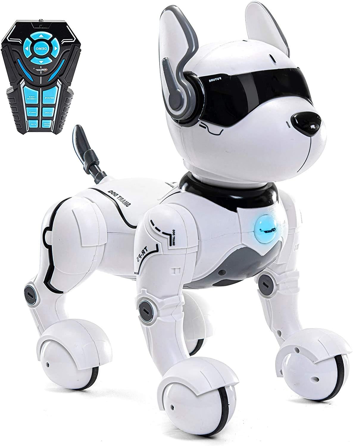 Interactive Programmable Robo Dog for Kids - Realistic Tricks & Actions