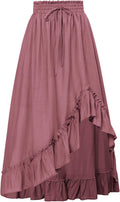 Scarlet Darkness Renaissance Midi Skirt Asymmetrical (Style KS4S)