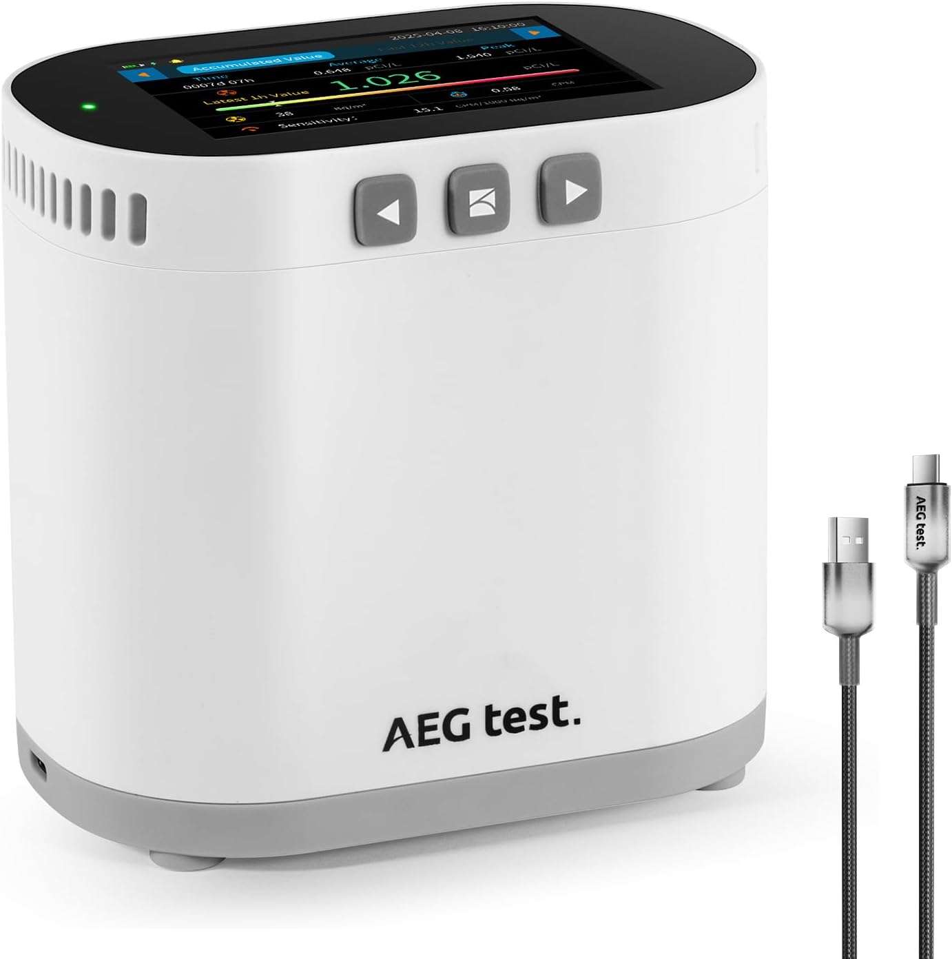 HOUND-3786 Home Radon Monitor with Long-Term Data Logging