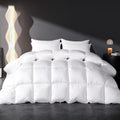 Feather Down Fiber Comforter Queen Size Duvet Insert - Ultra Soft All