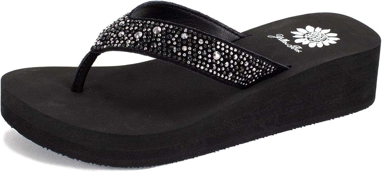 Yellow Box Women's Africa Flip Flop for Comfort and Style