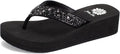 Women's Africa Flip Flop Comfortable Cushion Sandal - Yellow Box