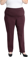 Womens Super Stretch Millennium Welt Pocket Pull On Career Pant