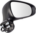 TRQ Passenger Side Mirror Power Heated Memory Paint to Match - Direct