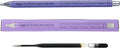Gel Ink Metal Ballpoint Pen 0.5mm Retractable Black Ink - Lightweight
