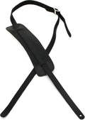 Fender 2in Black Guitar Strap - Vintage Style Comfort