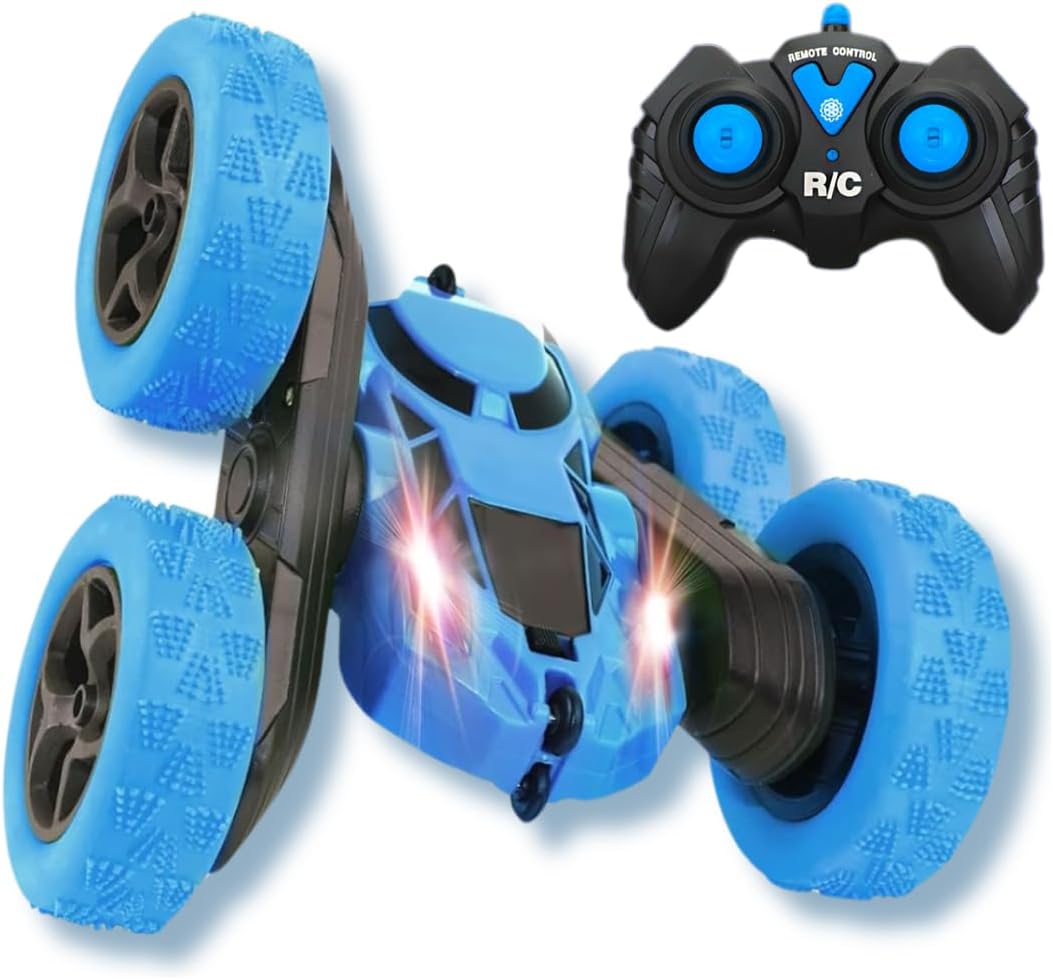 360 Flips Double-Sided RC Stunt Car - Crazy Wheels