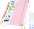 Spiral Notebook 8.3 x 11.6 A4 - 300 Pages Pink Notebook for Notes