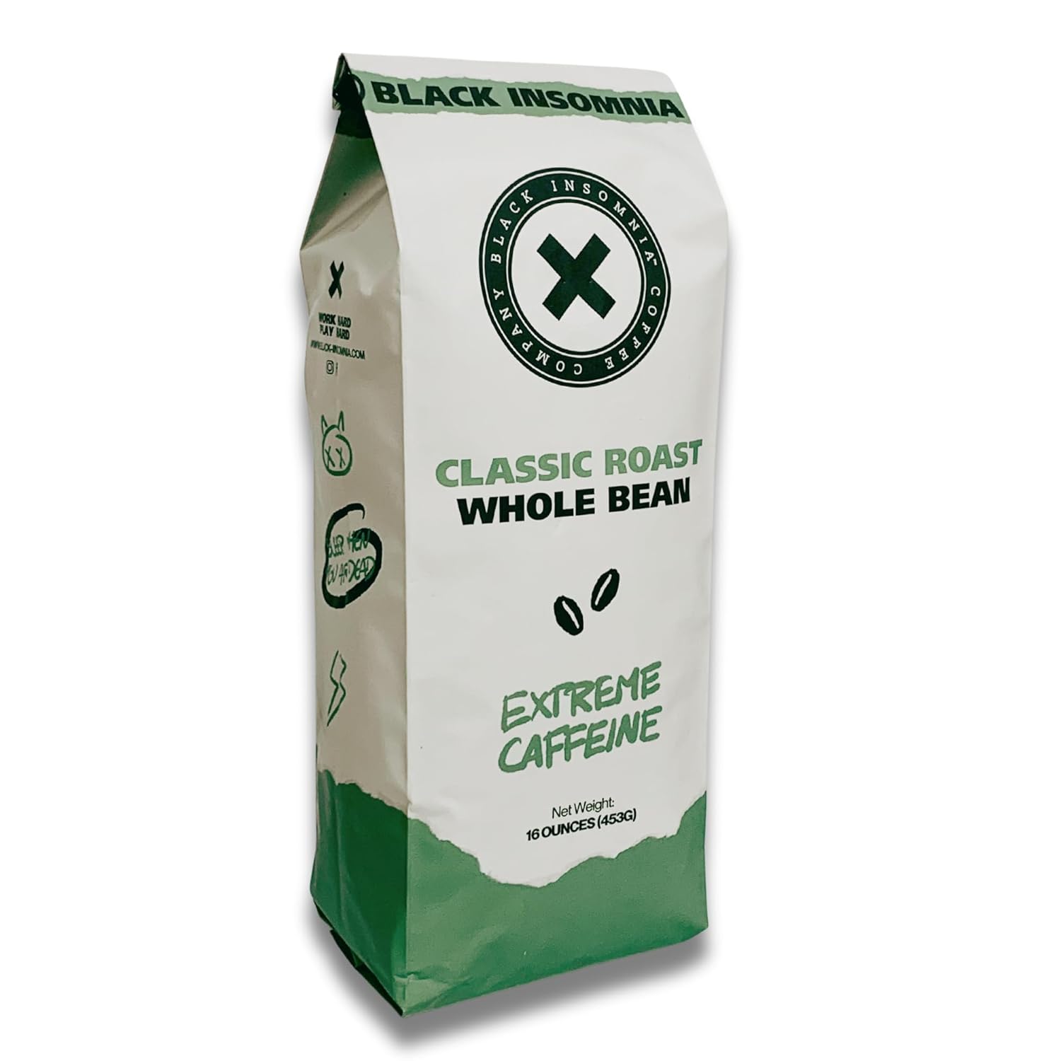 World's Strongest Coffee - Black Insomnia 1lb Bag