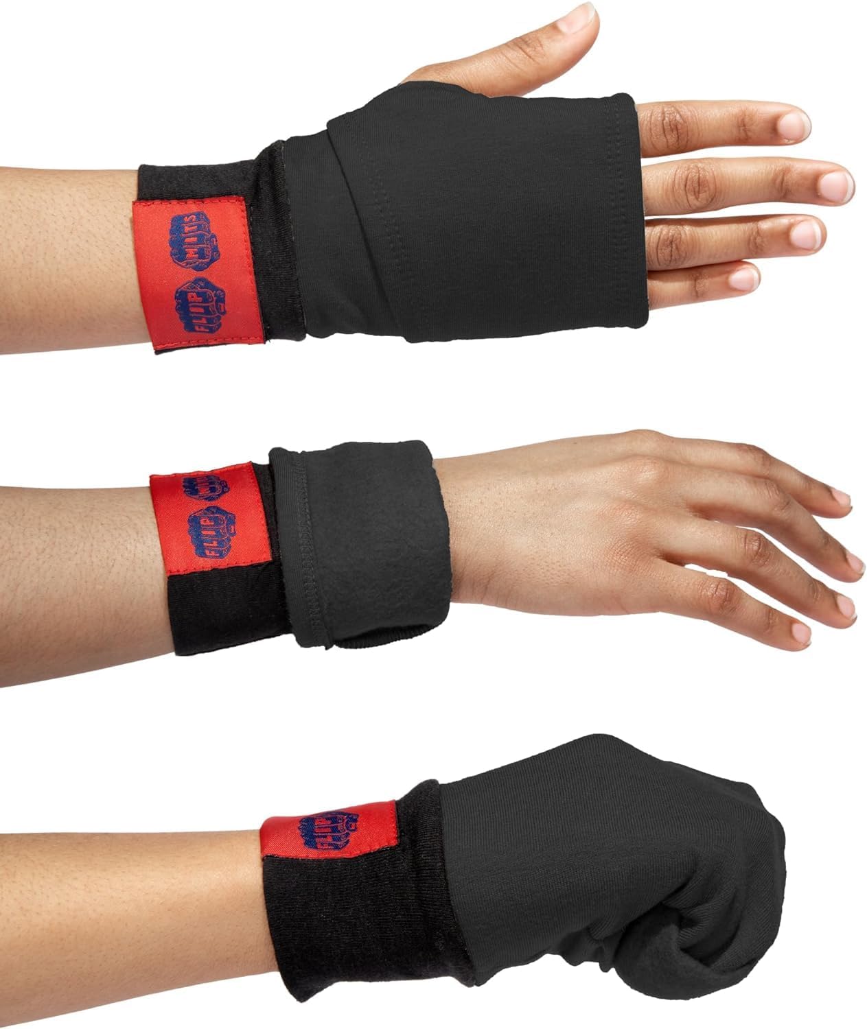 3-in-1 Fingerless Performance Gloves | Ninja Party XL